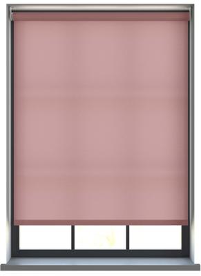 Rolgordijn - Splash oud roze