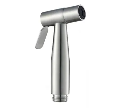 PureJet Handdouche voor Toilet - Roestvrijstalen Hand Bidet - Zelfreinigend, Wandmontage & Krachtige Waterstraal