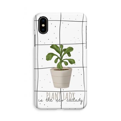 Kamerplant op vensterruit: iPhone Xs Volledig Geprint Hoesje