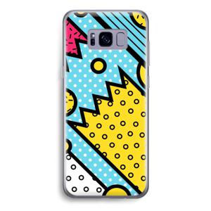 Pop Art #1: Samsung Galaxy S8 Transparant Hoesje