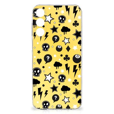 Silicone Back Case Samsung Galaxy A16 Punk Geel Silicone Back Case Samsung Galaxy A16 Punk Geel