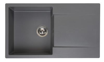 Reginox Amsterdam 10 grey silvery spoelbak