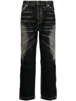 Yohji Yamamoto Cropped broek - Zwart - thumbnail