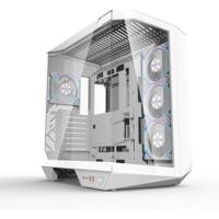Case senza alimentatore - Cube - Formato ATX - DARKFLASH DY470 - Bianco