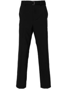 sacai pantalon Melton - Noir