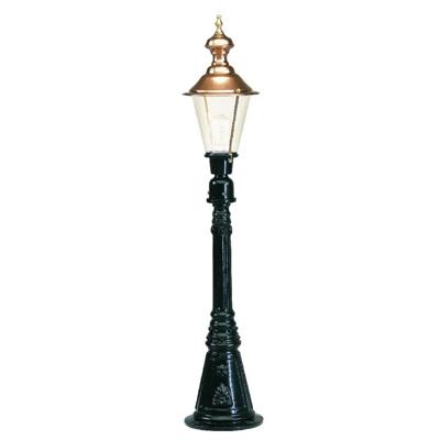 KS Verlichting Nostalgische staande lampChicago zwart - 5067