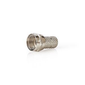 Nedis F-Connector | Male | Twist-On | 5.0 mm | Zilver | 25 Stuks | 1 stuks - CSVC41906ME CSVC41906ME