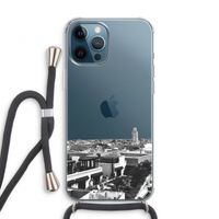 Marrakech Skyline : iPhone 12 Pro Transparant Hoesje met koord