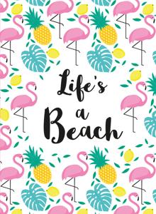 Rebo Life&apos;s a beach - Cadeauboek