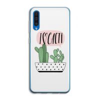 I love cacti: Samsung Galaxy A50 Transparant Hoesje