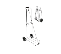 Bo-Camp Bagagetrolley Staal