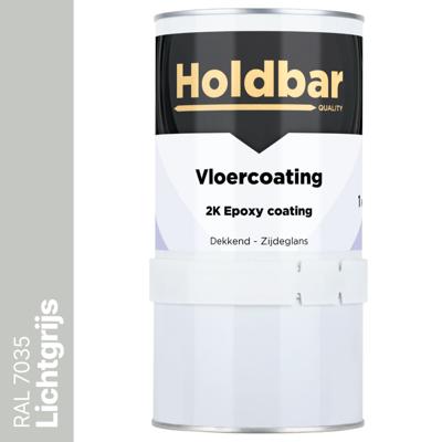 Holdbar Vloercoating Lichtgrijs (RAL 7035) 1 kg