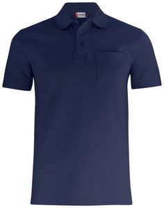 Clique 028255 Basic Polo Pocket - Dark Navy - L