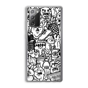 Vexx Mixtape #2: Samsung Galaxy Note 20 / Note 20 5G Transparant Hoesje