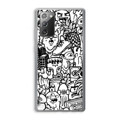 Vexx Mixtape #2: Samsung Galaxy Note 20 / Note 20 5G Transparant Hoesje