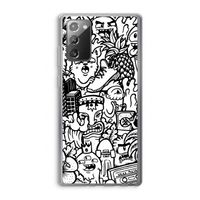 Vexx Mixtape #2: Samsung Galaxy Note 20 / Note 20 5G Transparant Hoesje