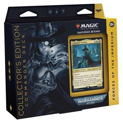 MTG Warhammer 40K Commander Deck - Forces of the Imperium Collector's Edition