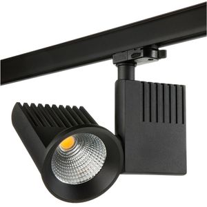 SG Zip Pro Railspot 36W LED 3000K 2720 lm 40° mat zwart 3-fase