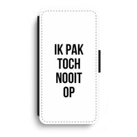 Ik pak nooit op: iPhone XR Flip Hoesje