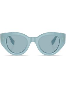 Burberry Eyewear lunettes de soleil Medusa à monture papillon - Bleu