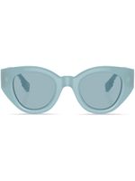 Burberry Eyewear lunettes de soleil Medusa à monture papillon - Bleu