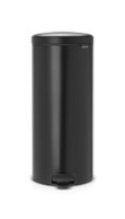 Brabantia pedaalemmer newlcon 30 liter matt black - thumbnail