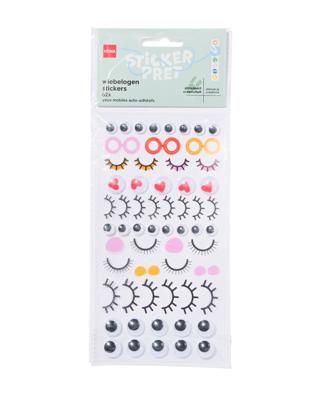 HEMA Stickers met wiebelogen