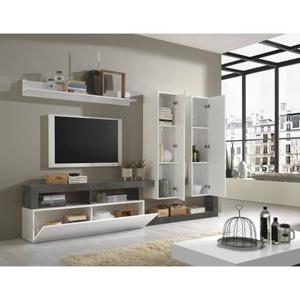 Benvenuto Design Hamburg TV-wandmeubel Wit | Oxid