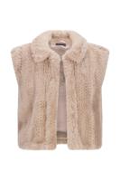 Like Flo winter bodywarmer meisjes - beige - Dorley - fur
