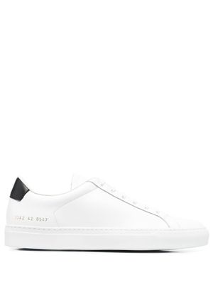 Common Projects baskets en cuir - Blanc