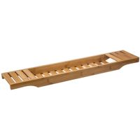 Bamboe badplank/badrek 15 x 70 x 5 cm - thumbnail