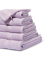 HEMA Handdoeken - Zware Kwaliteit Lila (lila) - thumbnail