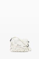 Middelgrote tas met lettering - WHITE - U