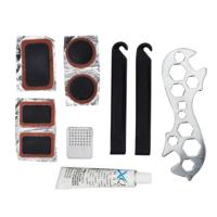 Fietsen banden reparatie kit - gereedschap set - 10-delig - banden plakken
