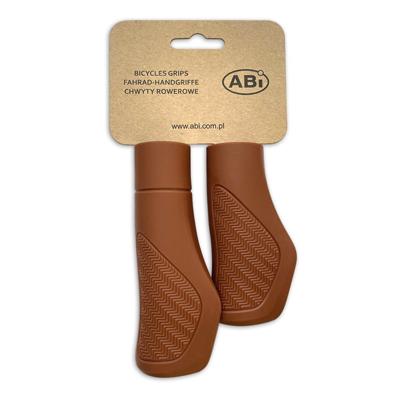 ABI flexibele handvatten 130/95mm - bruin