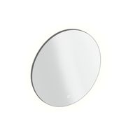 XenZ Badkamerspiegel Rond met LED-Verlichting Salo 100 cm