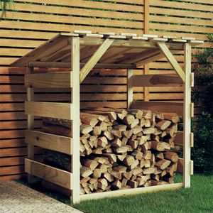 Pergola met dak 100x90x100 cm gempregneerd grenenhout