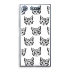 Kitten: Sony Xperia XZ1 Transparant Hoesje