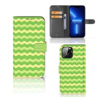 iPhone 13 Pro Max | Telefoon Hoesje | Waves Green