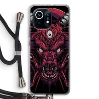 Hell Hound and Serpents: Xiaomi Mi 11 Transparant Hoesje met koord