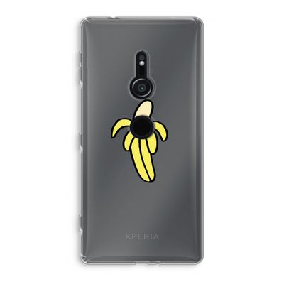 Banana: Sony Xperia XZ2 Transparant Hoesje