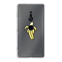 Banana: Sony Xperia XZ2 Transparant Hoesje