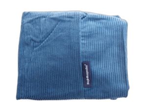 Dog's Companion® Hoes hondenbed petrol ribcord large