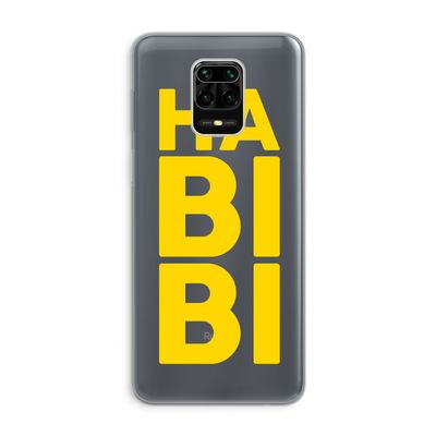 Habibi Majorelle : Xiaomi Redmi Note 9 Pro Transparant Hoesje