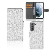 Samsung Galaxy S21 FE | Telefoon Hoesje | Stripes Dots