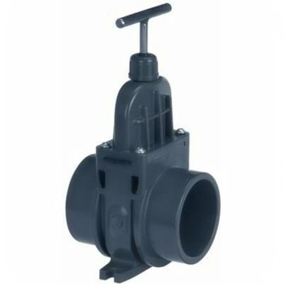 VDL PVC Schuifkraan 63mm - Duurzame, Lekvrije Waterregulatie voor Vijverbeheer