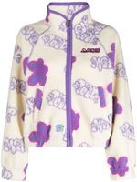 AAPE BY *A BATHING APE® veste en jacquard - Blanc