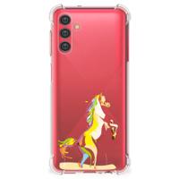 Samsung Galaxy A13 5G | A04s Stevig | Bumper Hoesje | Horse Color