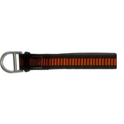 Delta Plus bandlus LV102050 met D-ring zwart/oranje 0.5mtr