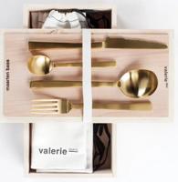 Serax X Maarten Baas Giftbox Brushed Brass Bestek - 16 stuks